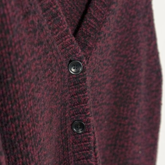 Filippa K Marled Burgundy Cardigan - Picture 4 of 7